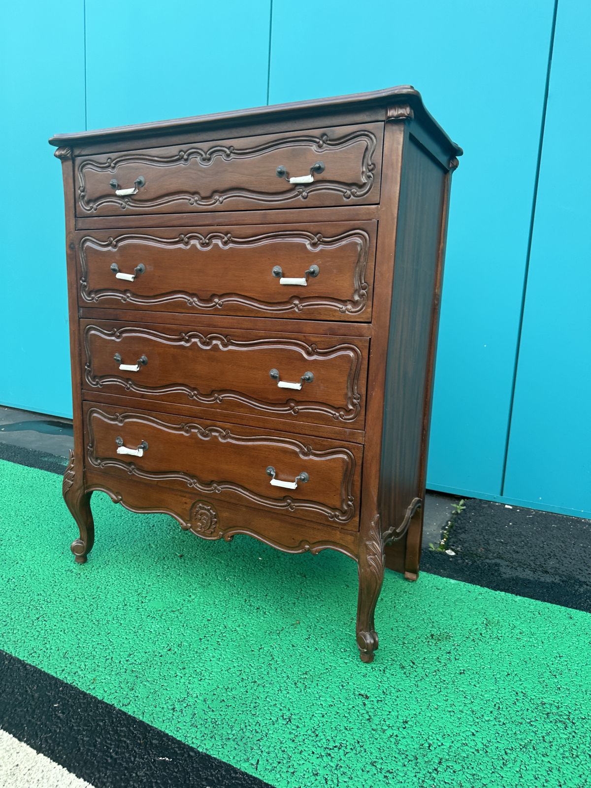 450.0 New Exquisite Raphael Handcrafted French Antique Style Chest Of Drawers – Rrp £650 photo