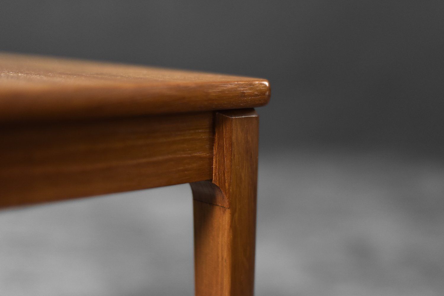 Mid Century Scandinavian Modern Brown Teak Side Tables By Albert Larsson For Alberts Tibro, 1960s, Set Of 2 photo 895.0