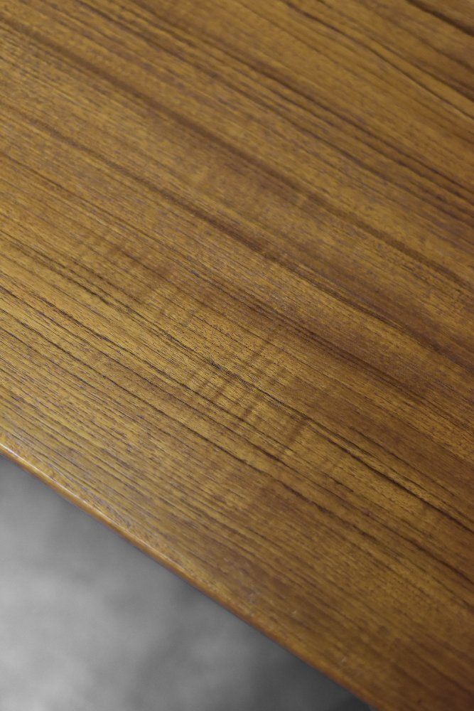 Furniture Mid Century Scandinavian Modern Brown Teak Side Tables By Albert Larsson For Alberts Tibro, 1960s, Set Of 2 photo
