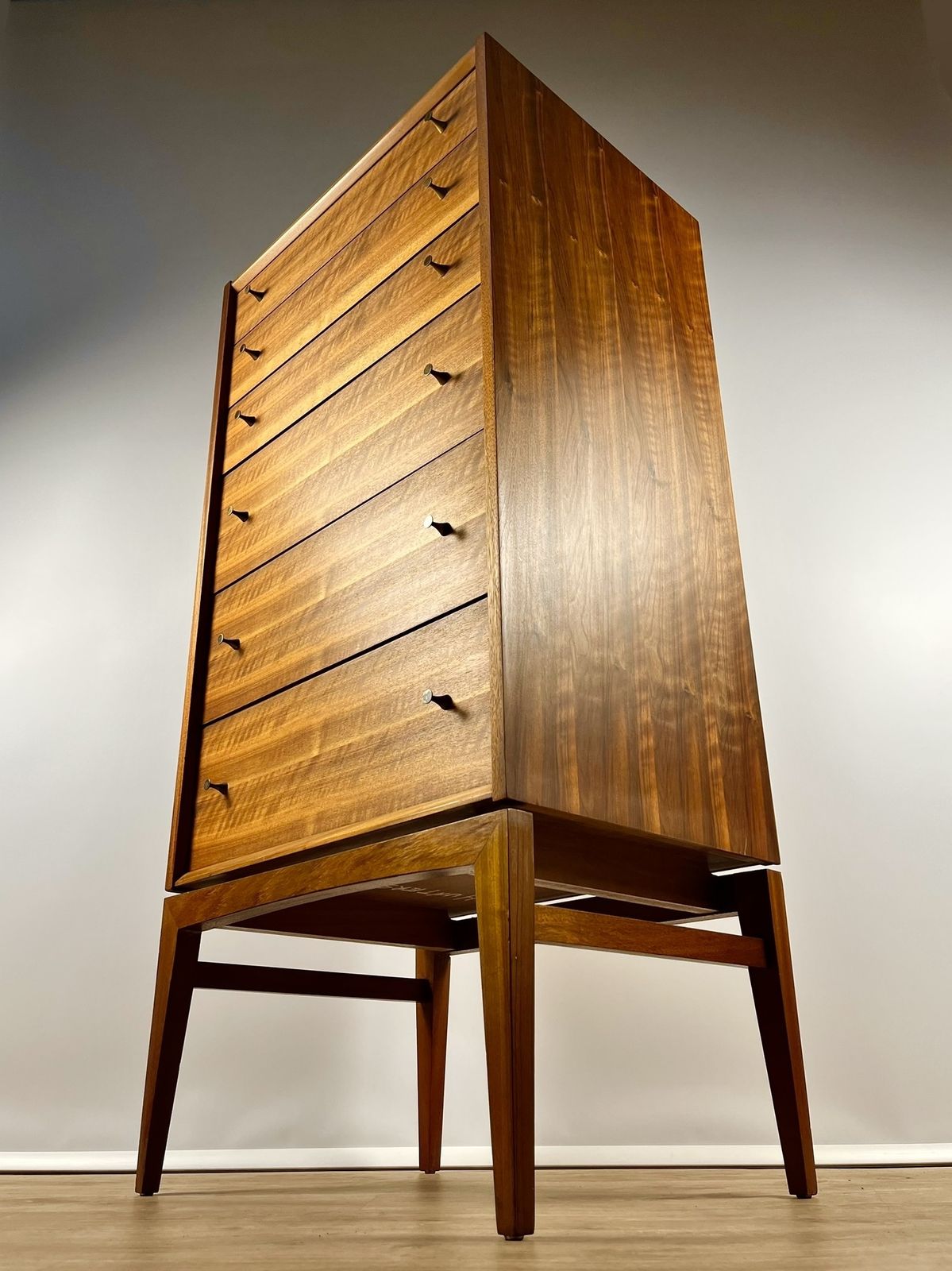 Elegant 1960s Tall Boy / Chest Of Drawers, John Herbert For A. Younger Ltd photo Furniture