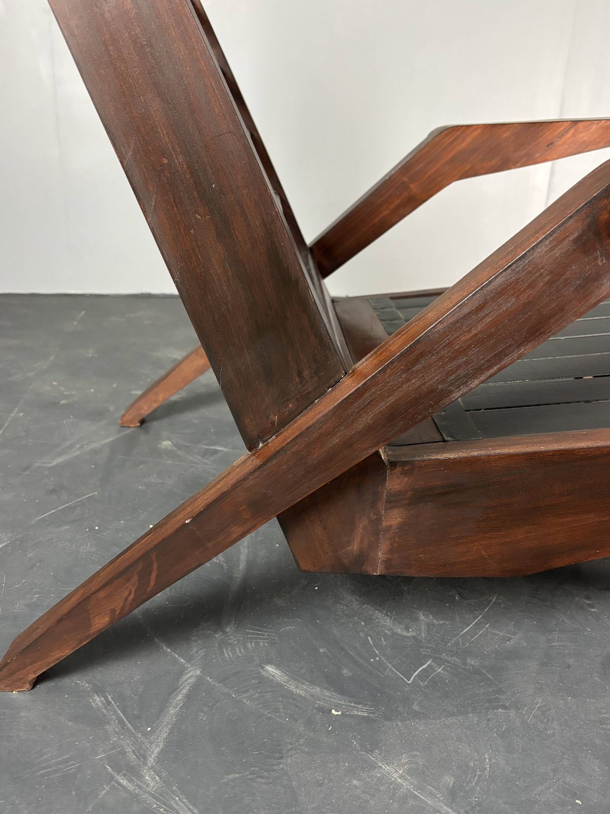 photo vintage Midcentury Brazilian Modernist Lounge Easy Chair By Acacia Gil Borsoi,1950s