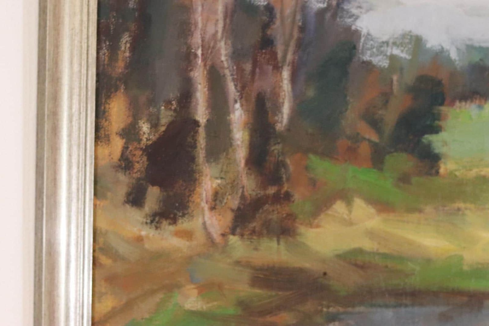 Original Mid Century Swedish Oil On Canvas – Landscape By Gunnar Ekdahl – Signed & Framed – 67 × 74 Cm (26.4" × 29.1") photo vinterior
