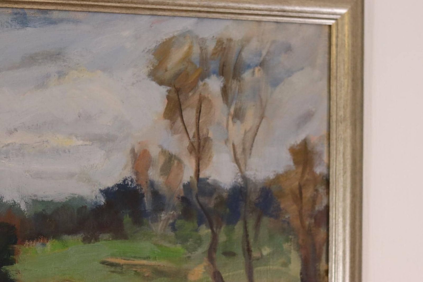 Original Mid Century Swedish Oil On Canvas – Landscape By Gunnar Ekdahl – Signed & Framed – 67 × 74 Cm (26.4" × 29.1") photo buy