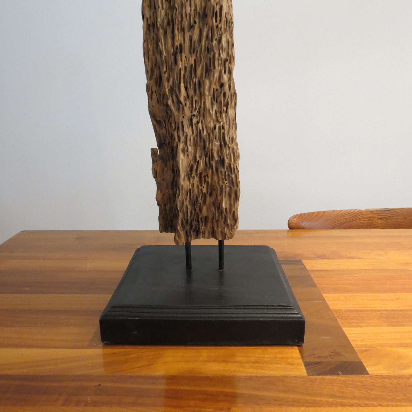 photo furniture Tall Vintage Wooden Large Sculpture 1970s Mid Century