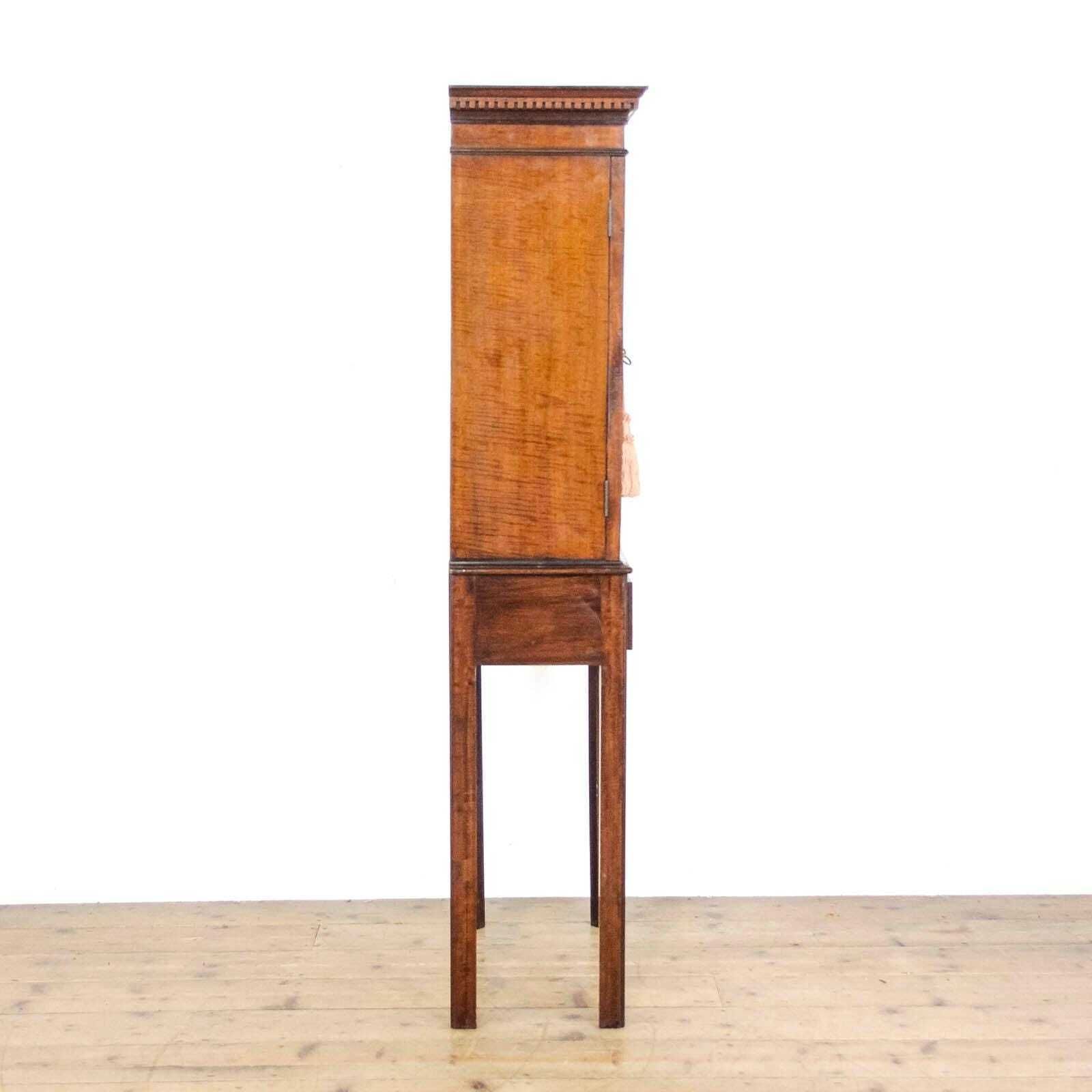 Small Antique Glazed Display Cabinet | Antiques | Antique Cabinet | Antique Storage | Display Cabinet (M 6472) photo vinterior
