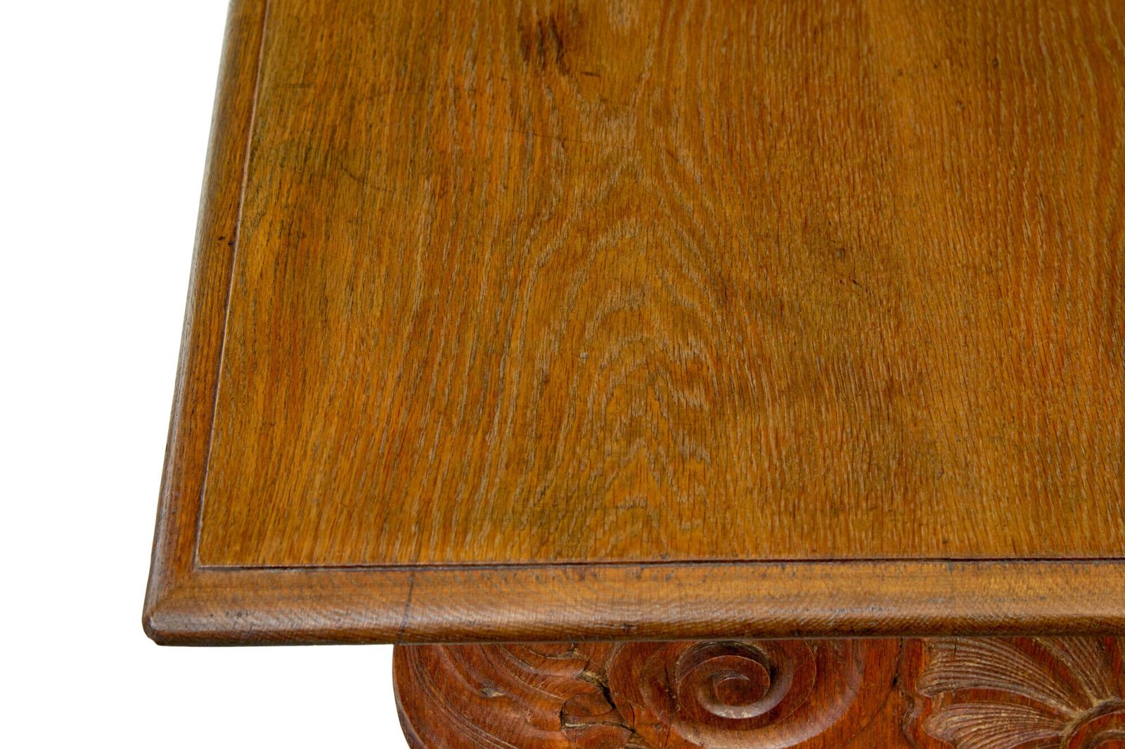 Flemish 19th Century Carved Oak Gothic Revival Dining Table And Benches photo furniture