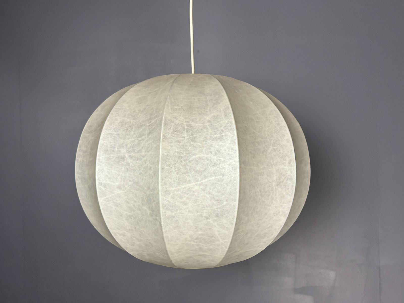 Page 1 Of 22 Midcentury Space Age Cocoon Hanging Pendant Ceiling Lamp, 1960s photo Lighting