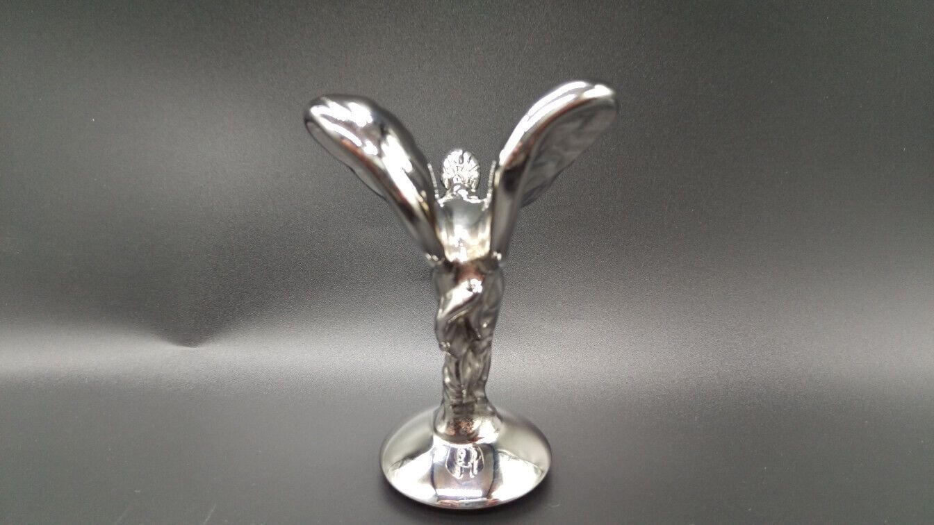 Genuine Rolls Royce Spirit Of Ecstasy Bonnet Hood Emblem Mascot Titanium Silver Rr Cullinan Suv Phantom Ghost Spectre Wraith Dawn Bentley photo furniture