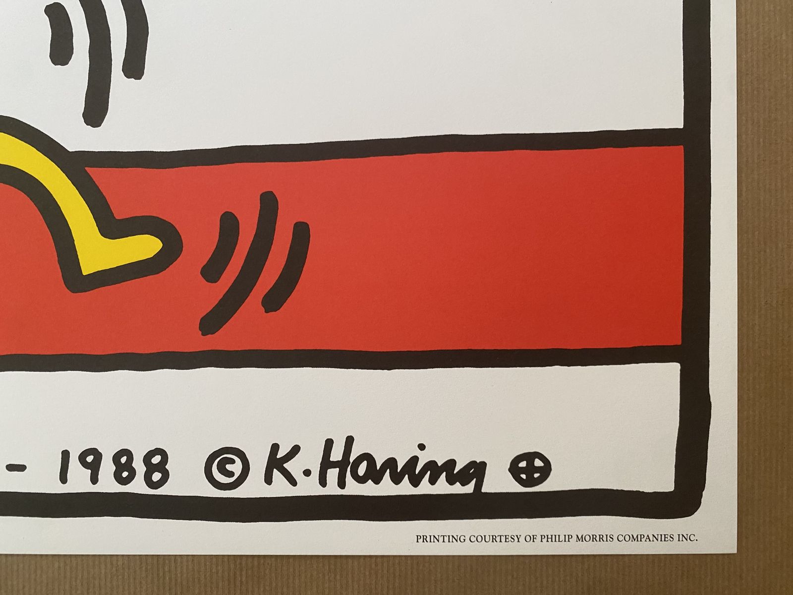Keith Haring, 1990s   American Festival   Exhibition Poster Printed In Offset photo 300.0