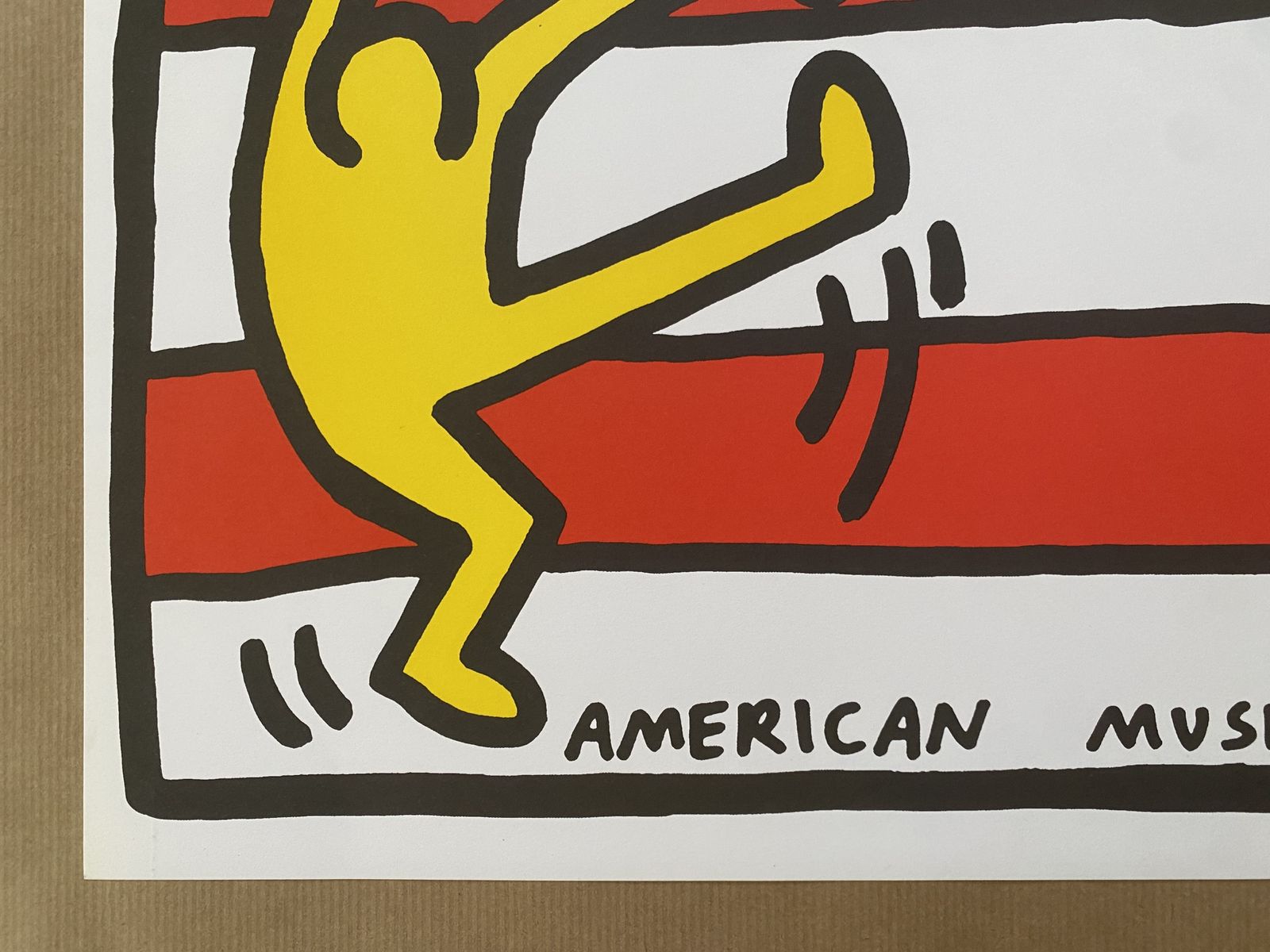 Keith Haring, 1990s   American Festival   Exhibition Poster Printed In Offset photo buy