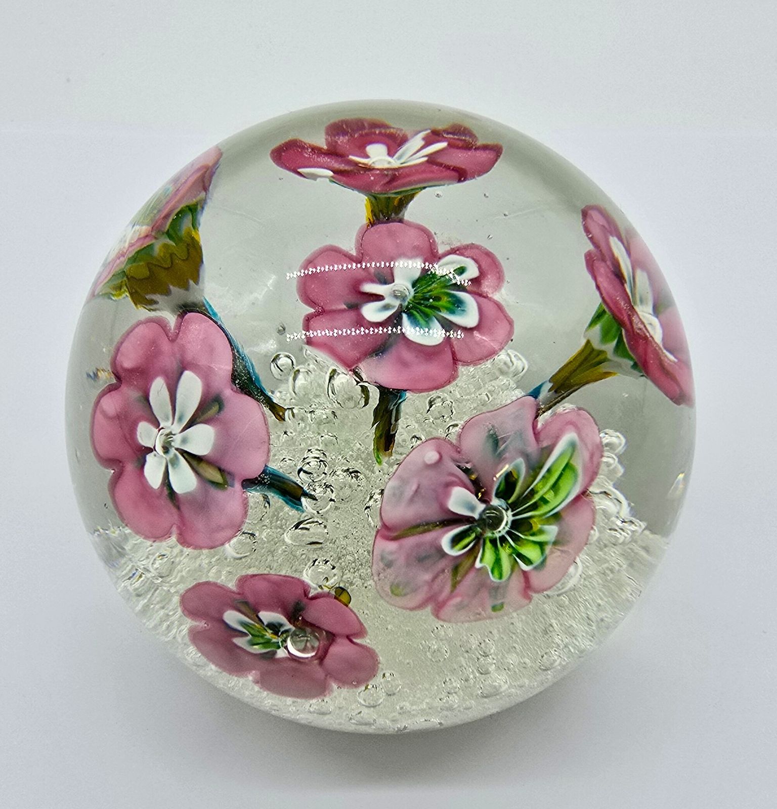 photo vinterior A Stunning Pair Of  Italian Murano Glass Paperweights, Circa 1930