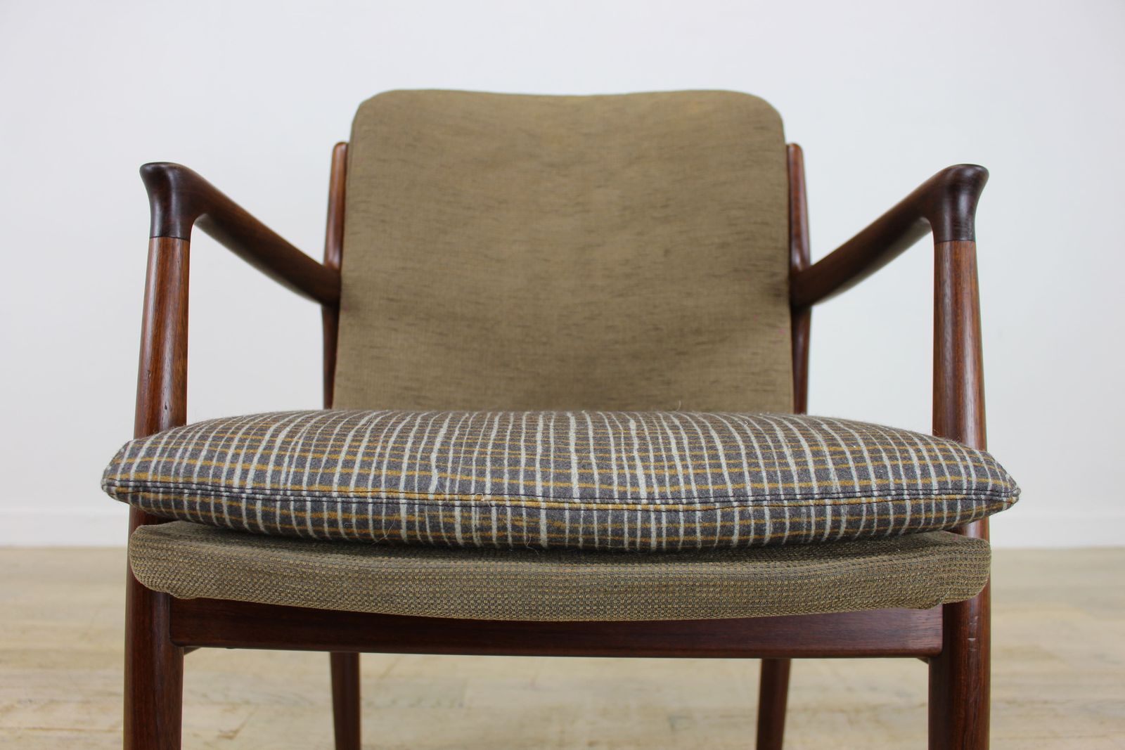750.0 Danish Teak Desk Chair Designed By Harbo Sølvsten C 1955 photo