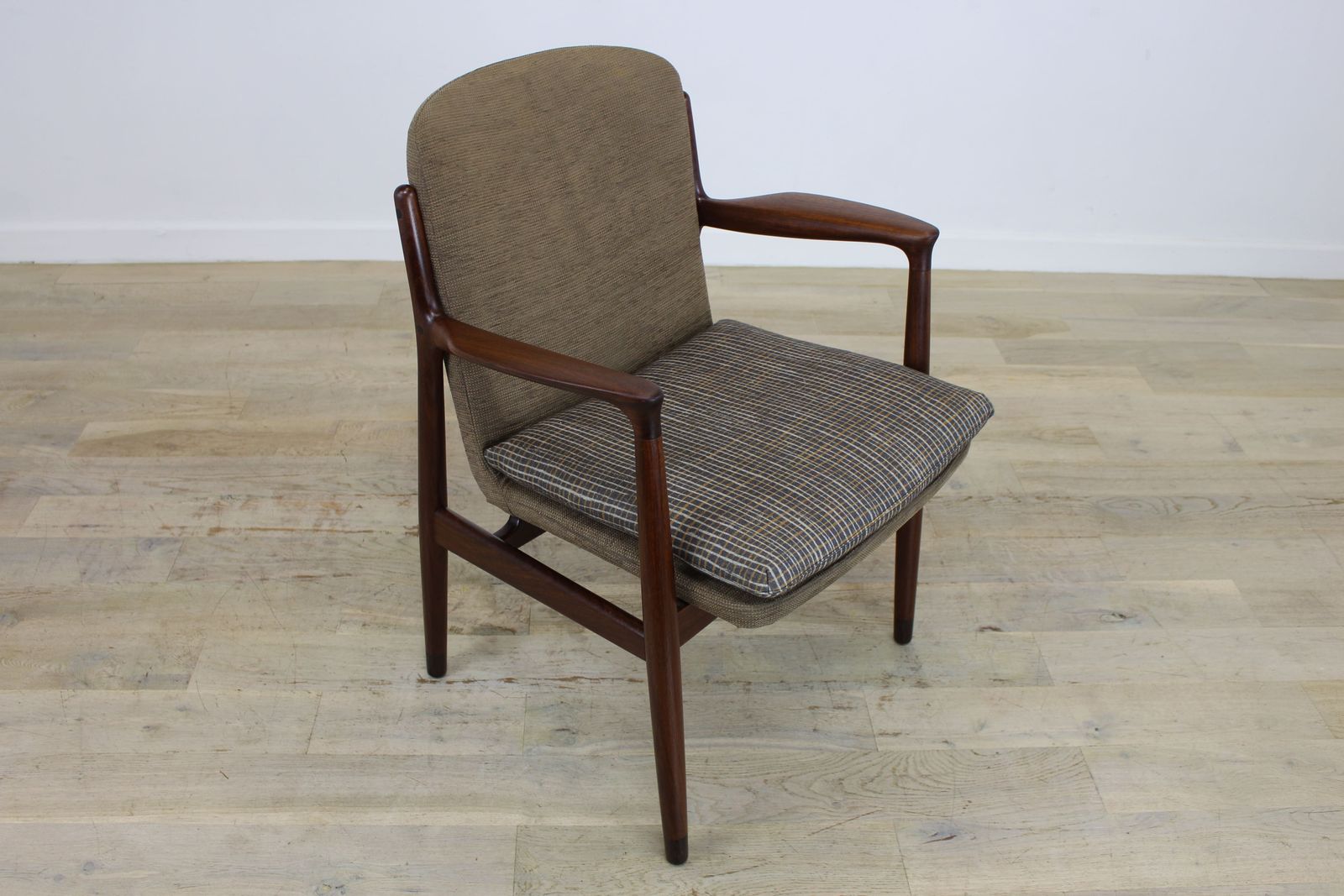 photo vintage Danish Teak Desk Chair Designed By Harbo Sølvsten C 1955