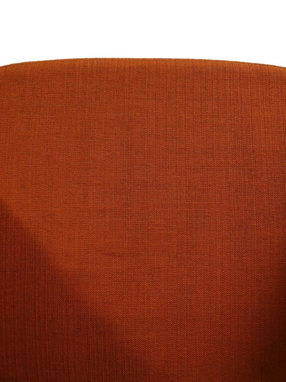 photo for sale Pair Of Orange Oslosund Armchairs By Kinnarps From The 1950s