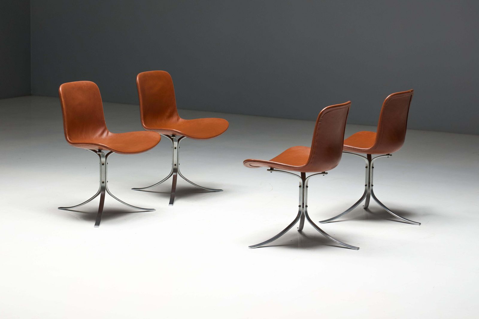 photo buy Pk9 Dining Chairs By Poul Kjærholm For E. Kold Christensen, Denmark, 1960s