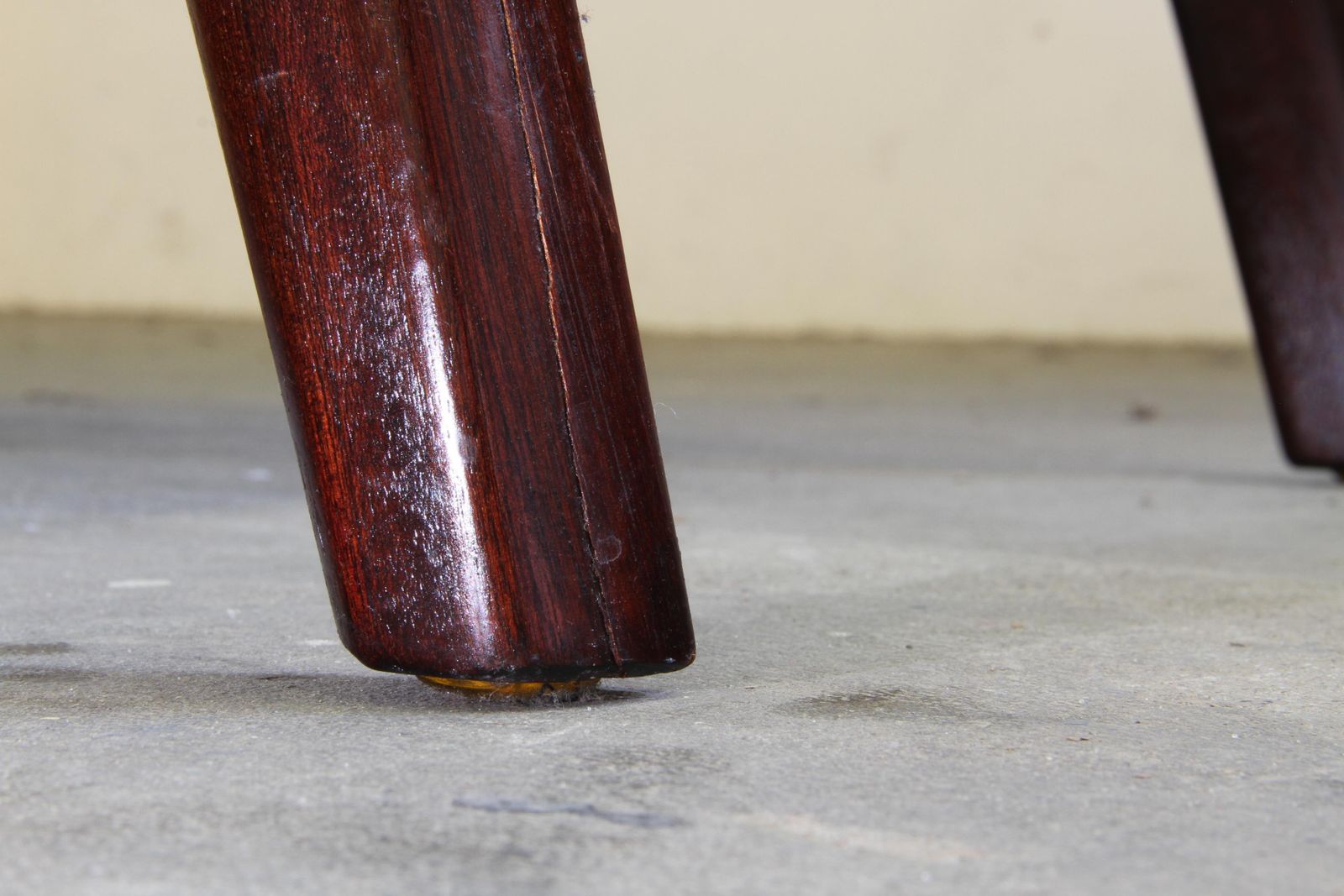photo vinterior Vintage Mahogany Senator High Back Lounge Chair By Ole Wanscher For Cado, 1960s