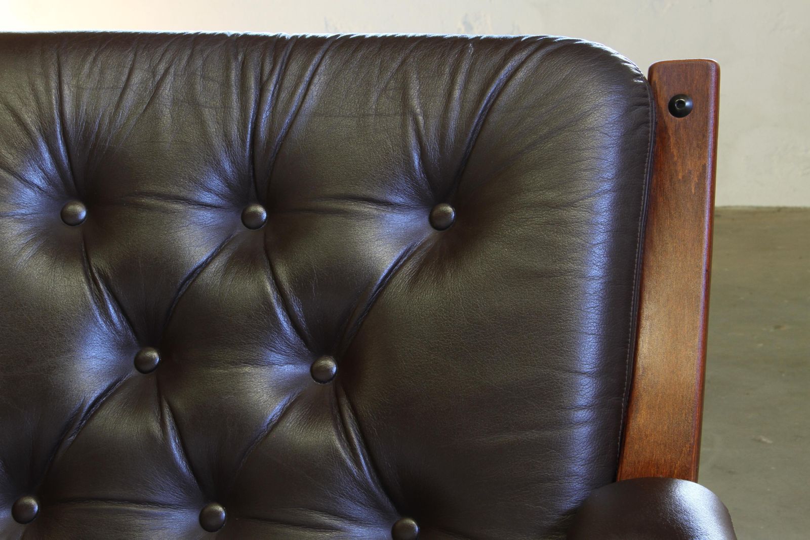 Pair Of Vintage 1970s Norwegian Modernist Lounge Chairs, Attr. Jon Hjortdal photo vinterior