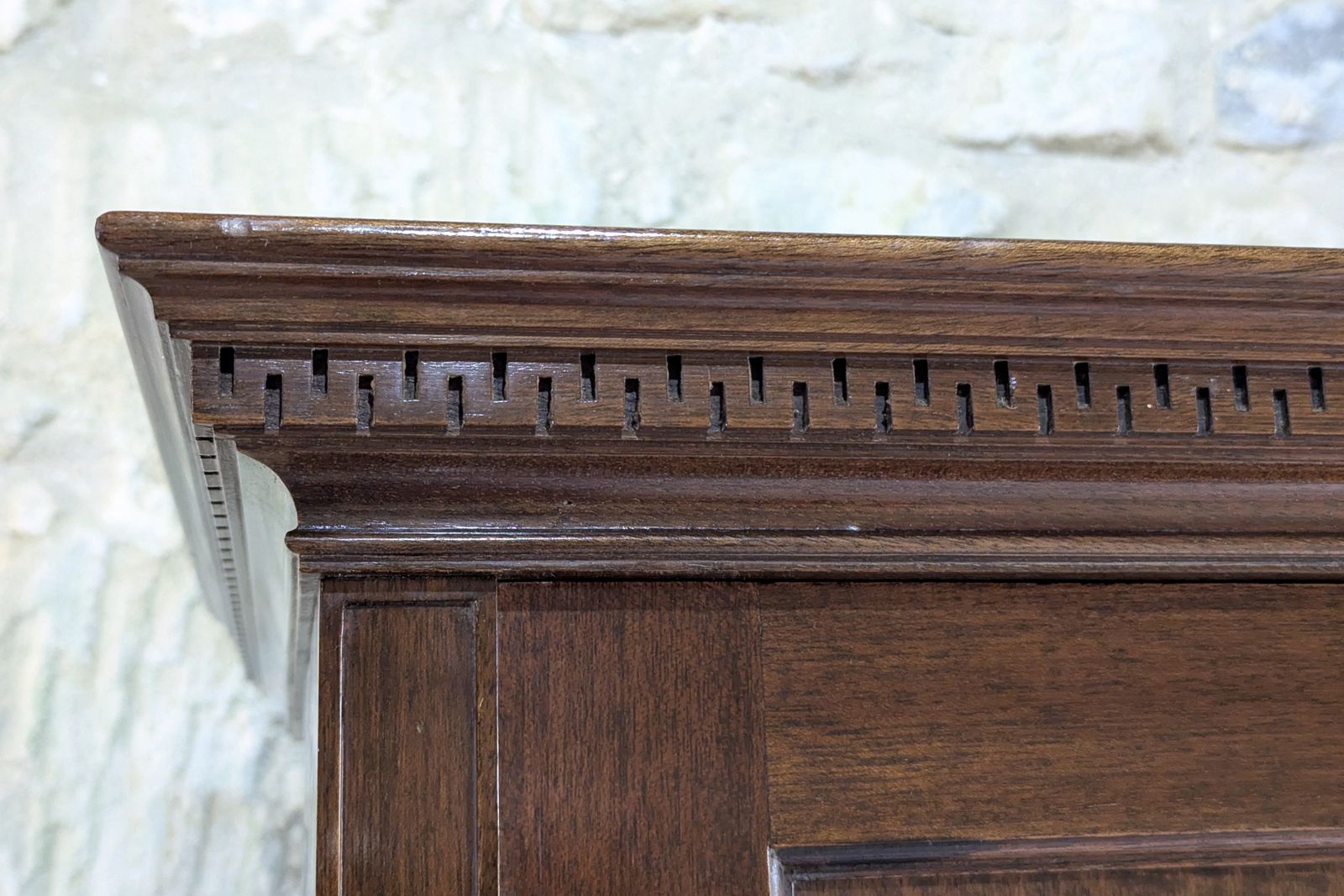 575.0 Georgian Style Mahogany Wardrobe By James Phillips & Sons photo