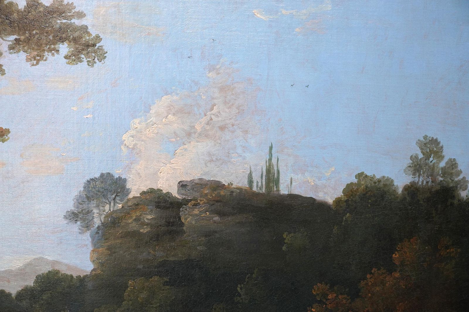 Lovers In Landscape   British 18th Century Old Master Pastoral Art Oil Paintingcirca 1750 photo buy
