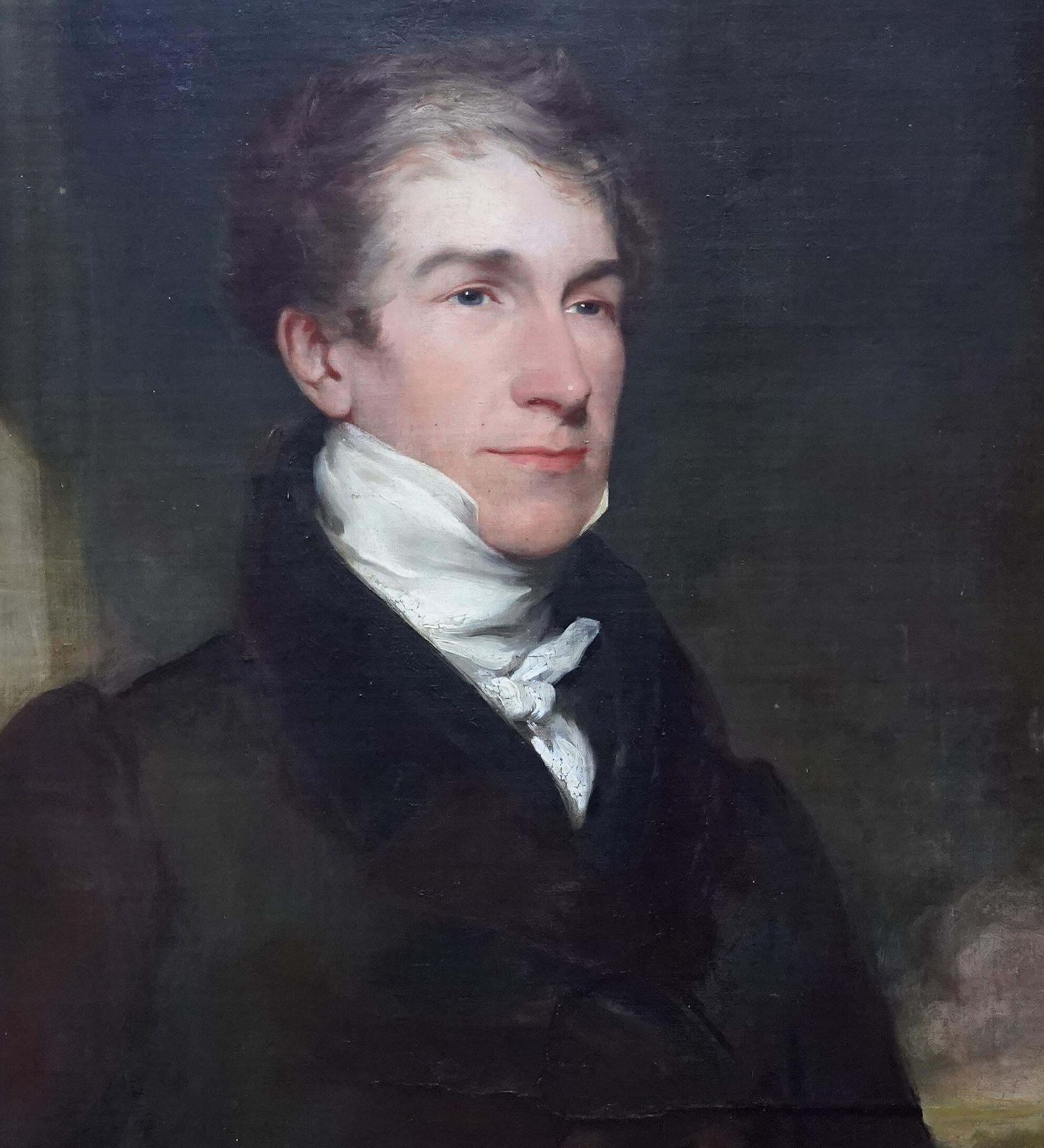 Portrait Of William Cooper   British Victorian Art Male Portrait Oil Paintingcirca 1836 photo Art