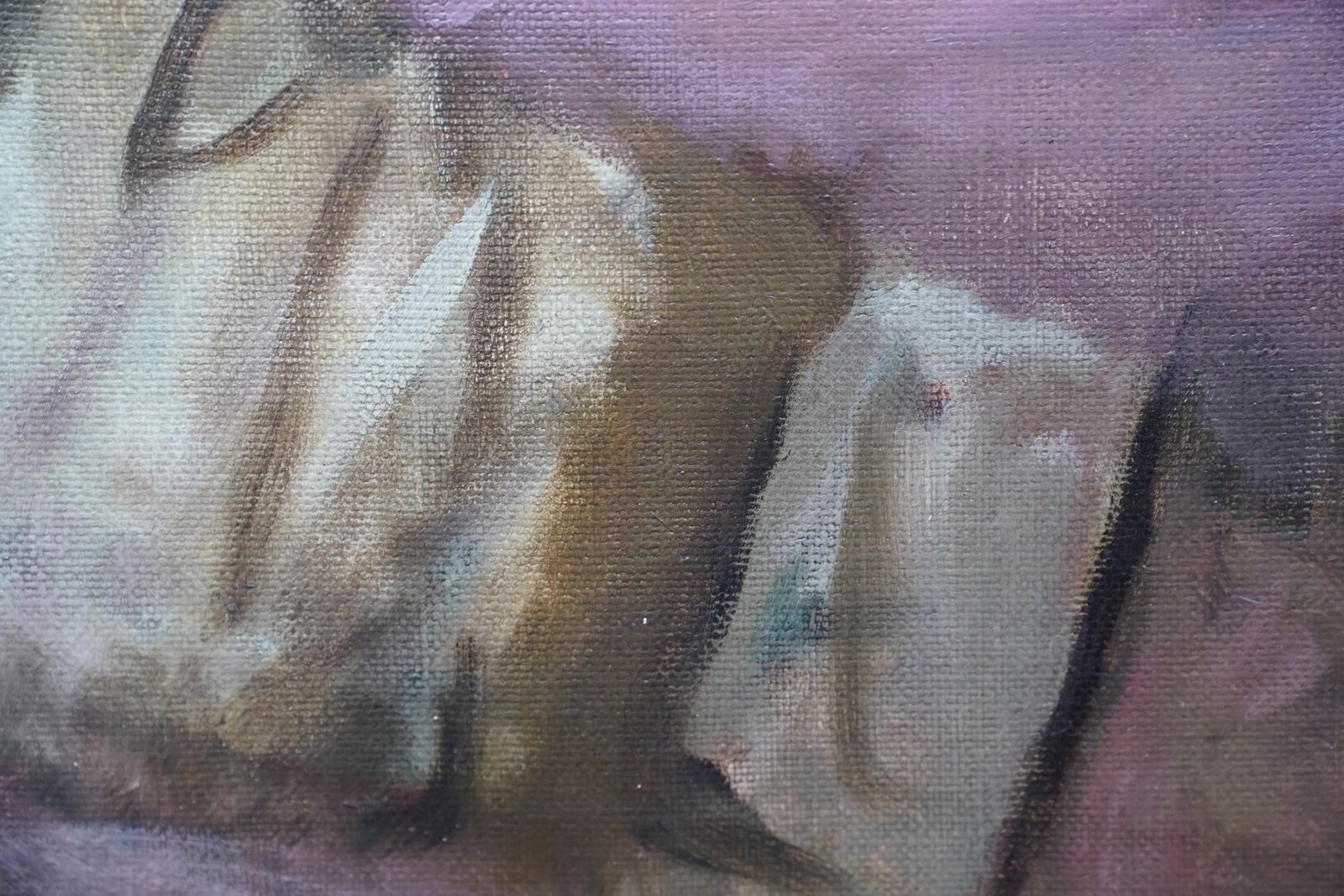 Portrait Of A Lady In Pink   Victorian Impressionist Art Female Oil Paintingcirca 1890 photo 9157.0