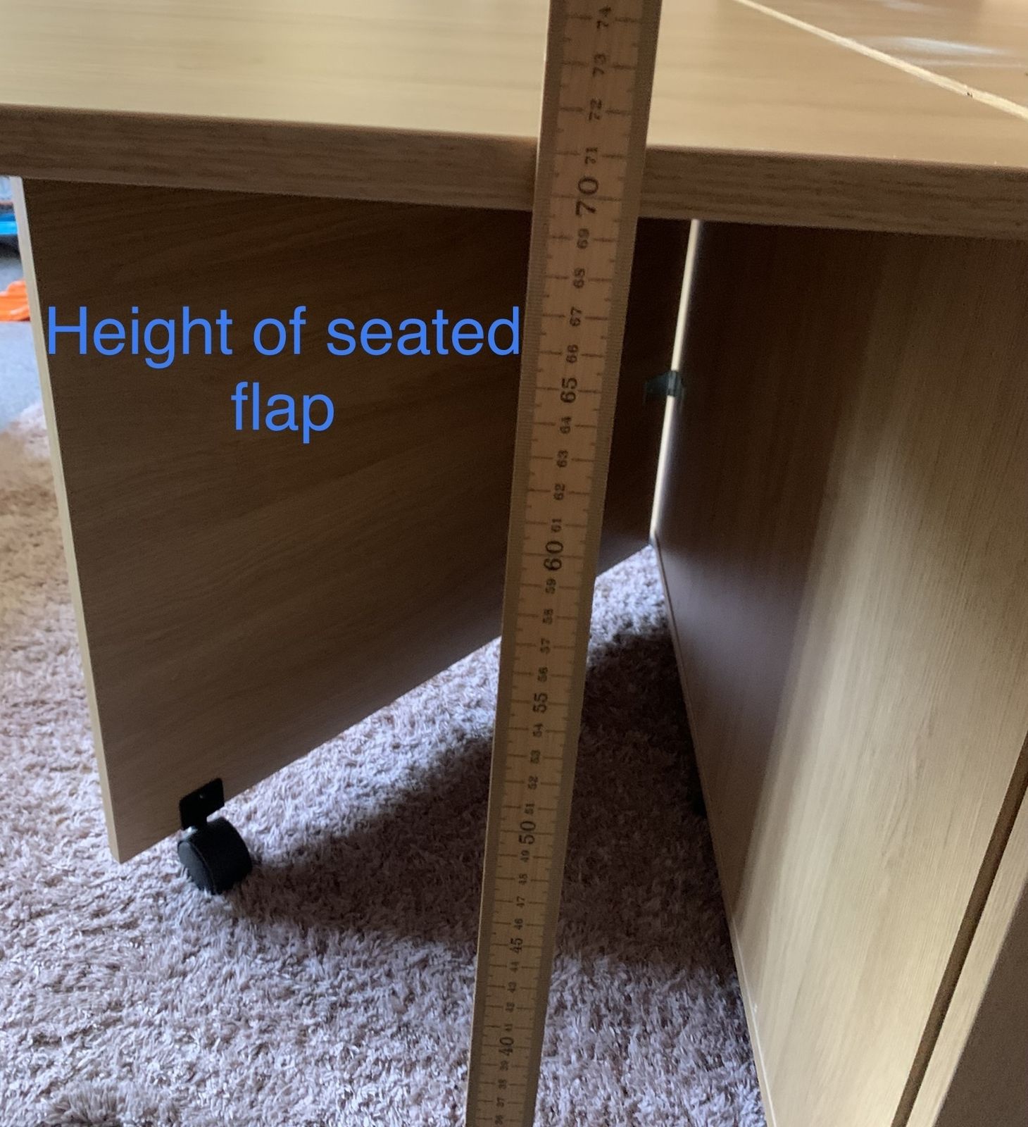 Dual Height Sewing/Craft Table photo vintage