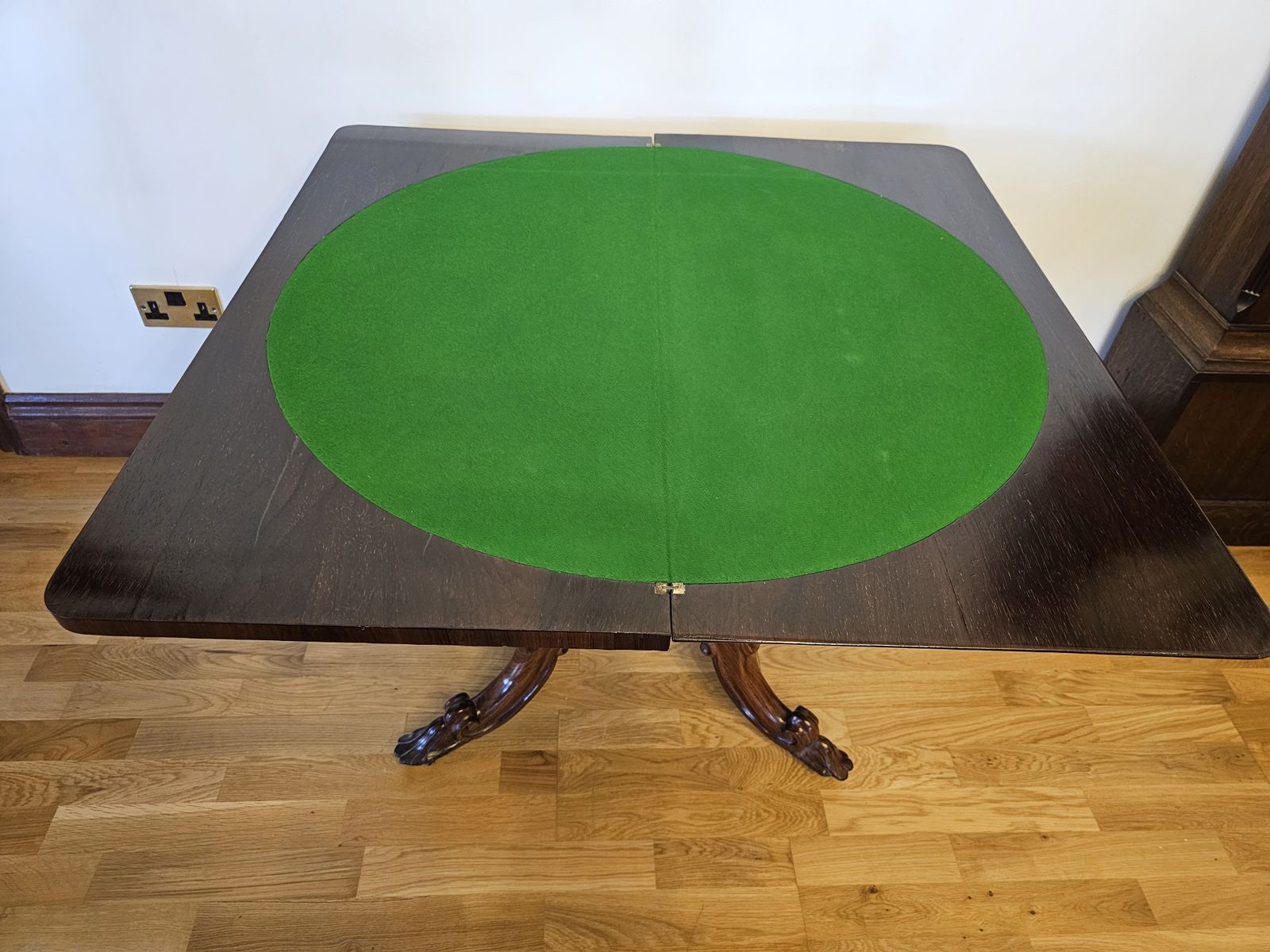 "James Phillips& Sons, Union Street, Bristol" Rosewood Card Table photo furniture