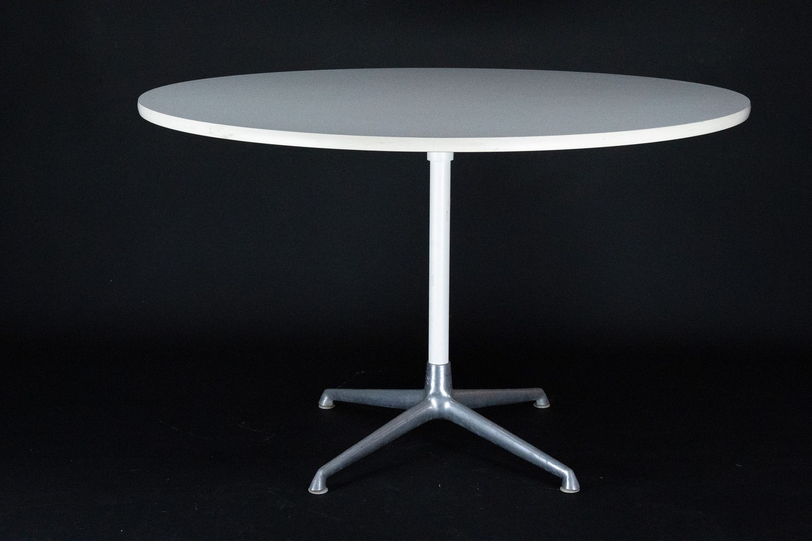 Round Dining Table Model La Fonda By Charles Eames For Herman Miller. USA 1960s photo for sale