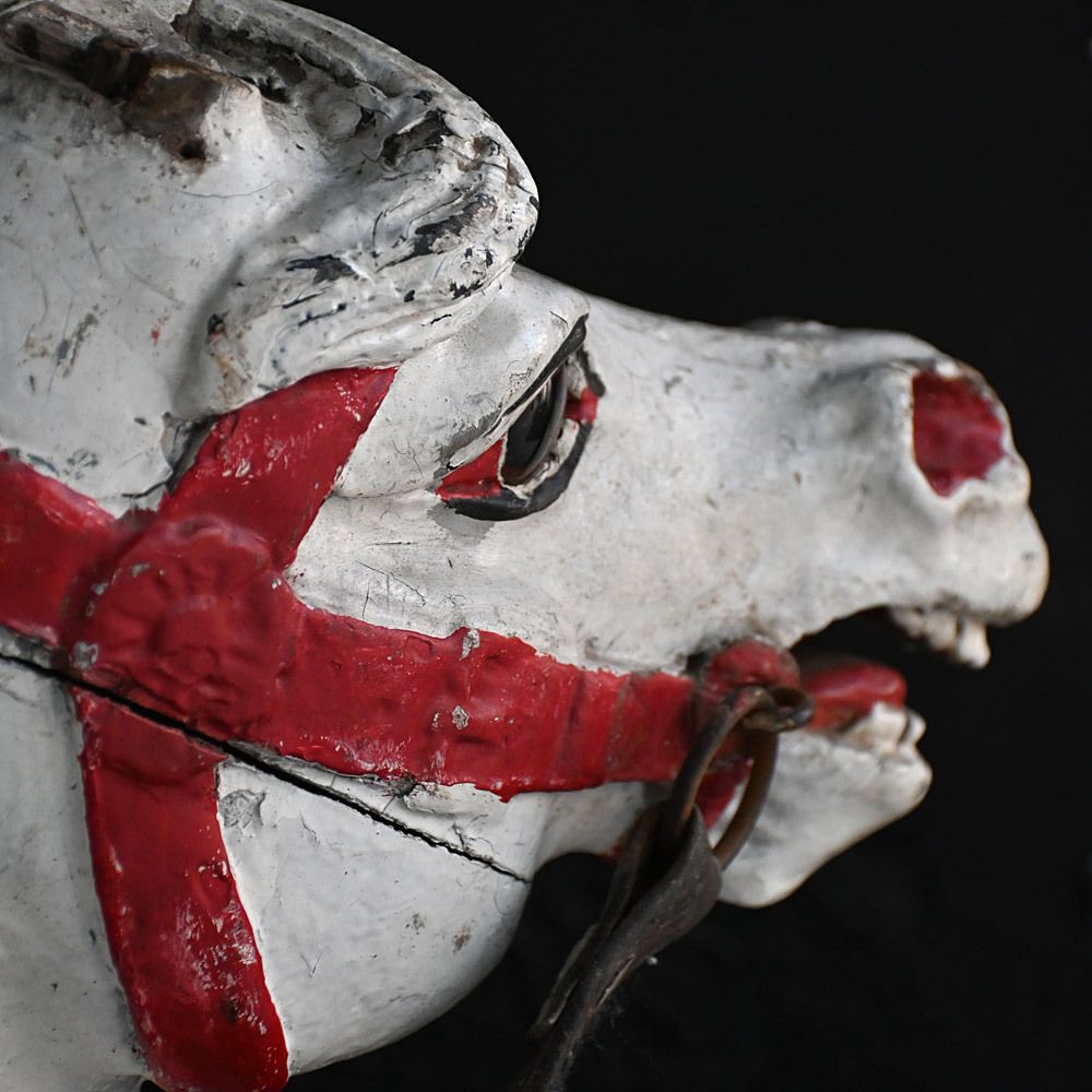 Limonaire Carousel Horse, 1920s photo furniture