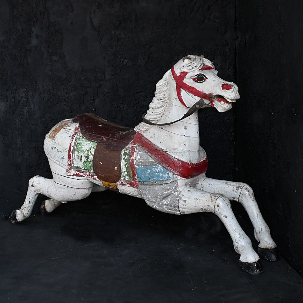 Limonaire Carousel Horse, 1920s photo Home Decor