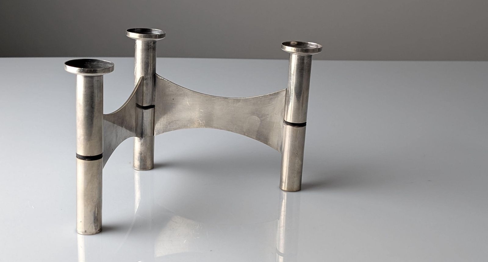 Candelabro De Roger Tallon Para Ravinet D'enfert, Premio Tenis Cngt 1978