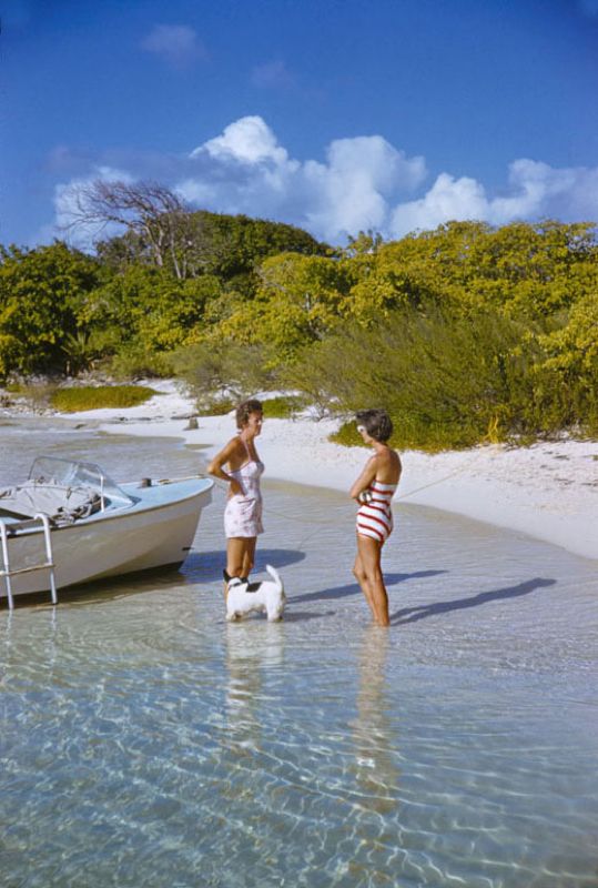 Toni Frissell 'Speedboat At The Mill Reef Club' Unframed Archival Pigment Print