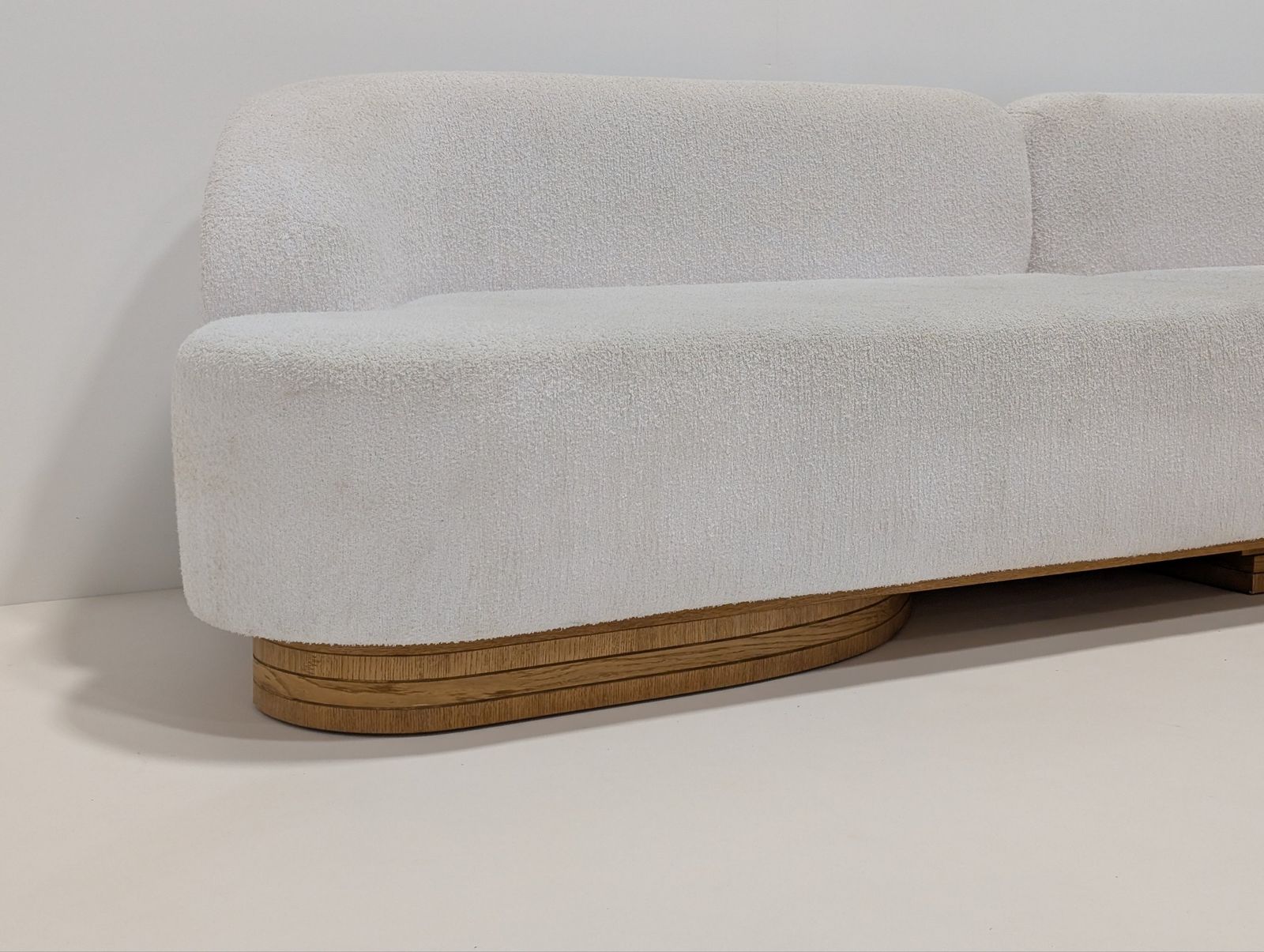 Dara Maison Boucle Corner Sofa photo vinterior