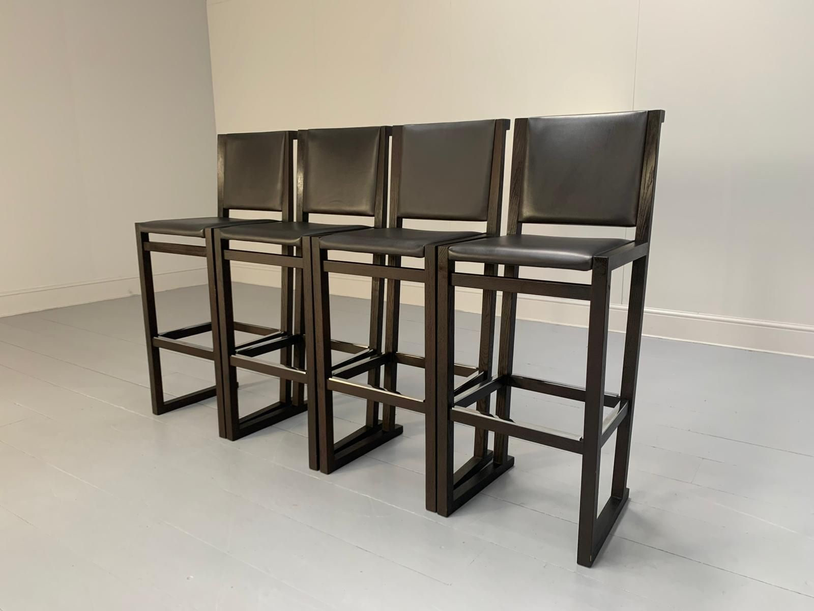 B&B Italia "Musa Sm46g" Tall Bar Stool Chairs  Suite Of 4 photo 7600.0