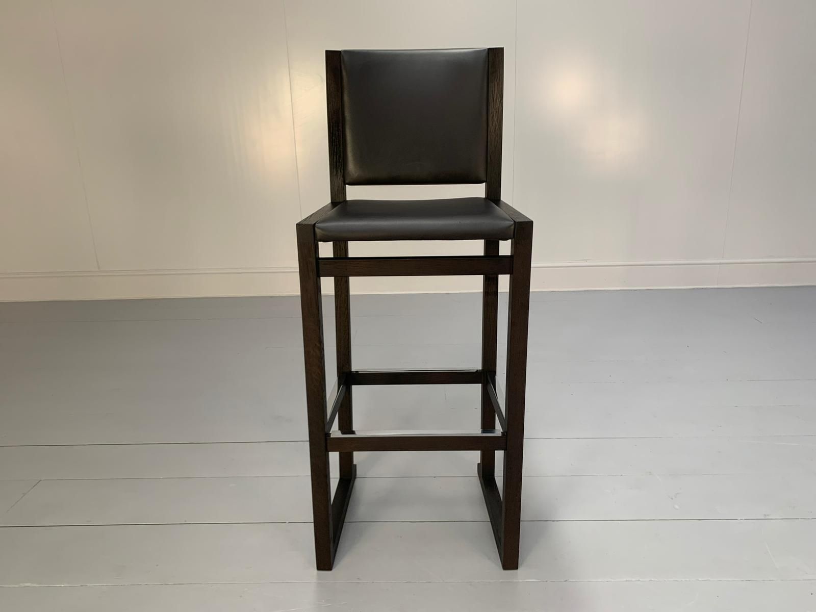 photo buy B&B Italia "Musa Sm46g" Tall Bar Stool Chairs  Suite Of 4