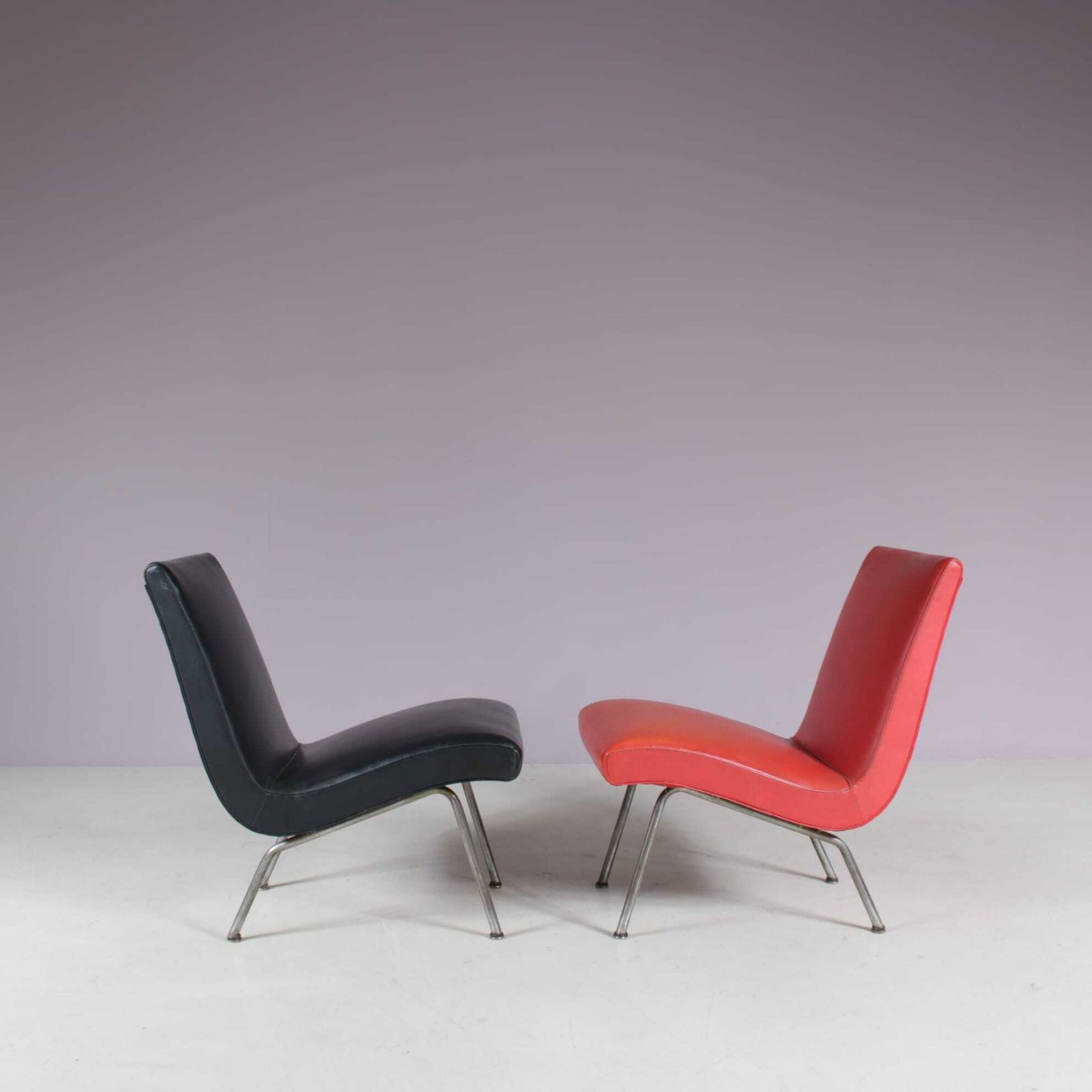 1947 Pair Of Walter Knoll “Vostra” Chairs For Knoll, Germany photo 928.0