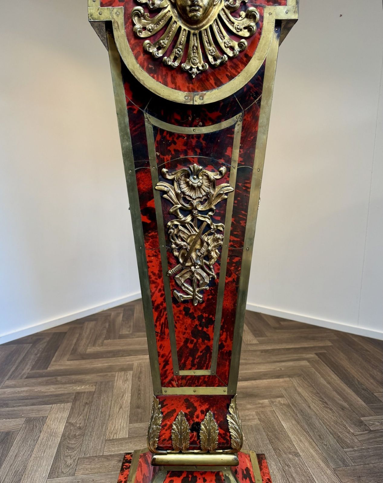 Outstanding Quality Antique 19th Century French Boulle Bracket Clock And Accompanying Pedestal photo buy