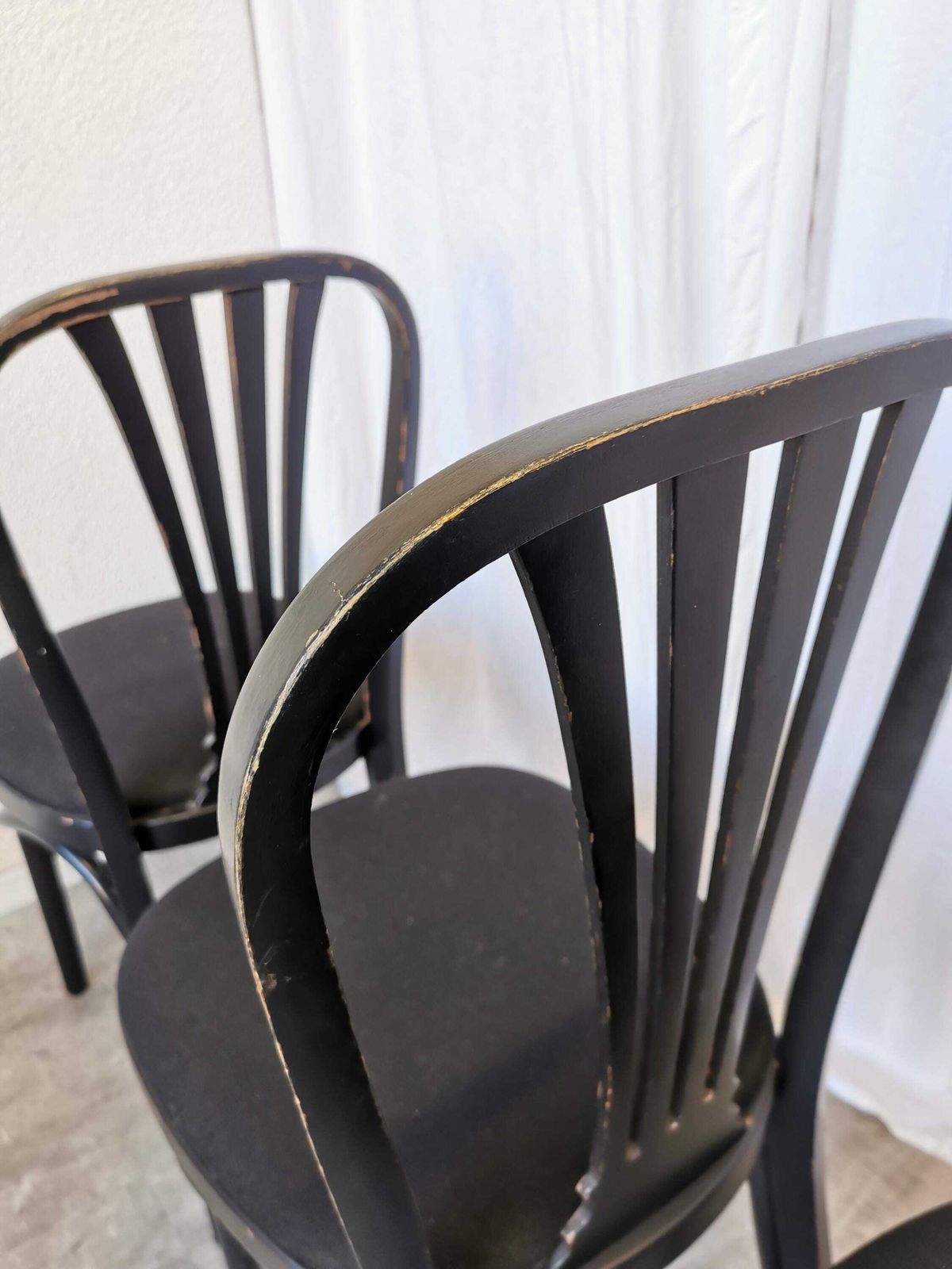 photo buy 1 Of 11 Vintage Stol Kamnik Black Dining Chair: 1970s Yugoslavian Mid Century Modern