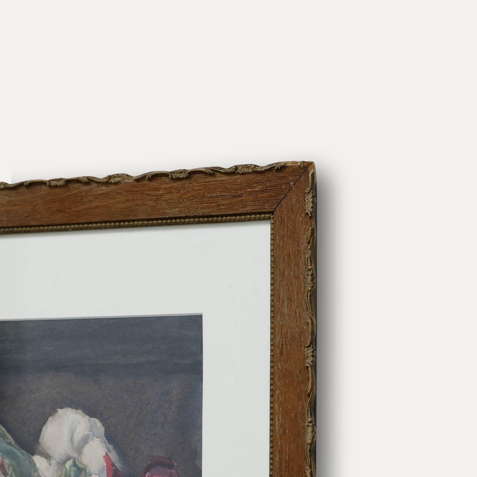 Margaret Worsley Framed Early 20th Century Watercolour, Still Life With Roses photo 225.0