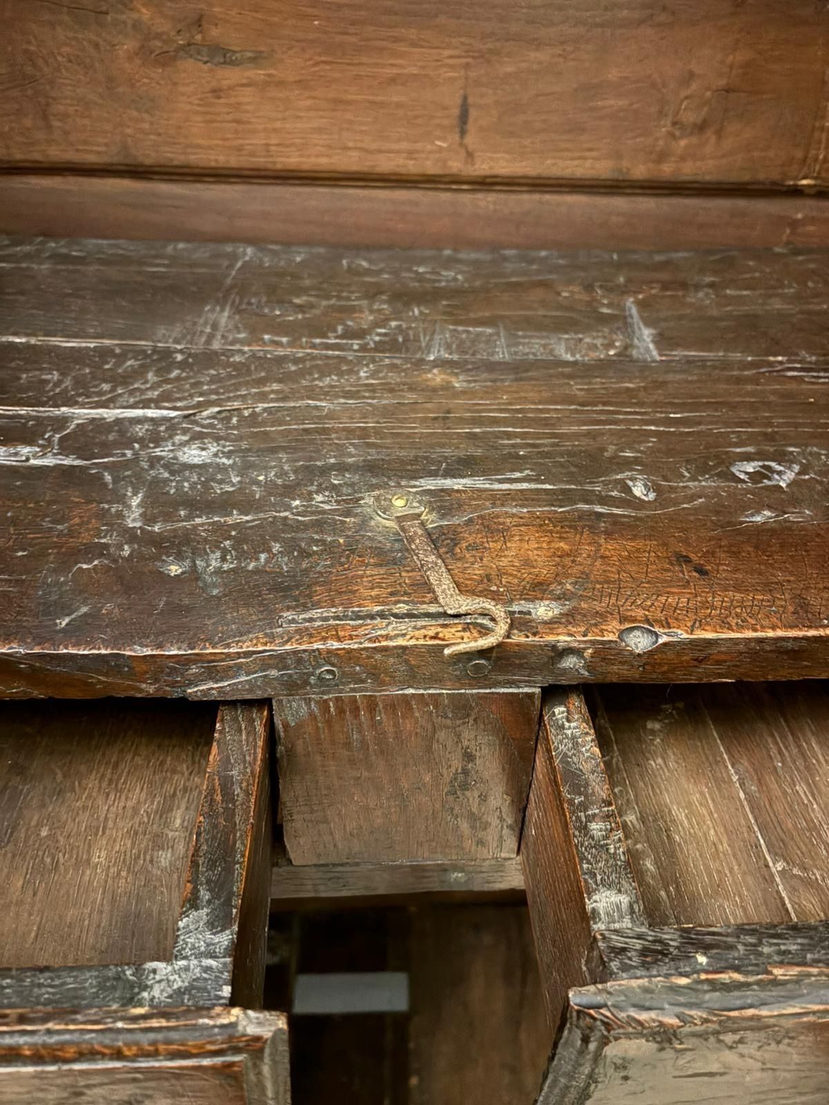 Magnificent Quality Late 17th Century Antique French Provincial Oak Armoire photo Furniture