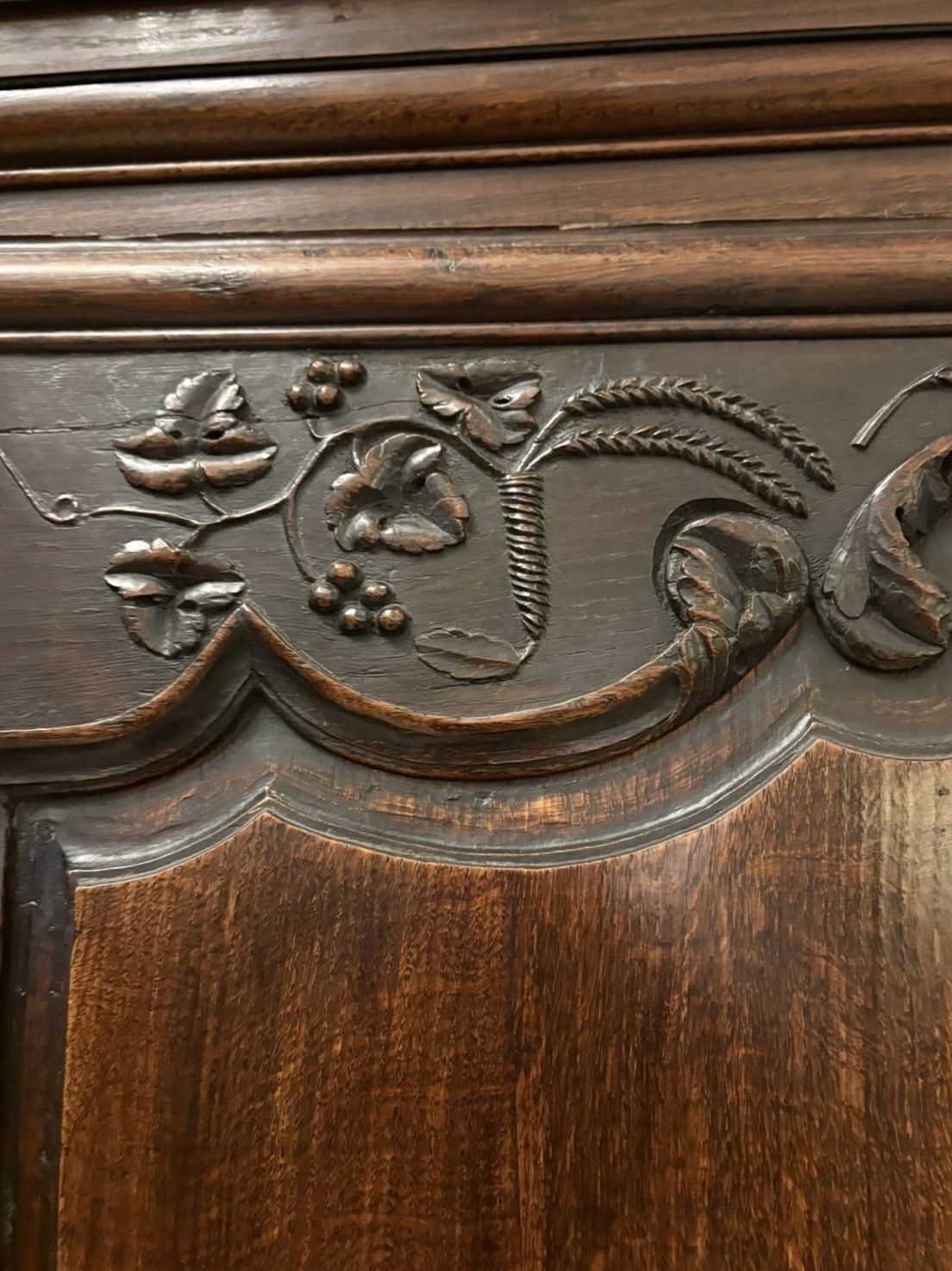 photo for sale Magnificent Quality Late 17th Century Antique French Provincial Oak Armoire
