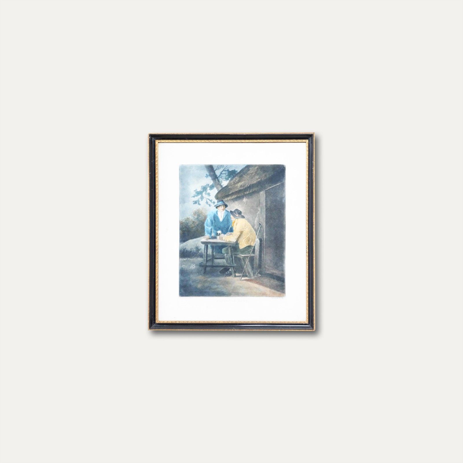 R.S. Syer After George Morland Mezzotint, Outside The Ale House Door photo buy