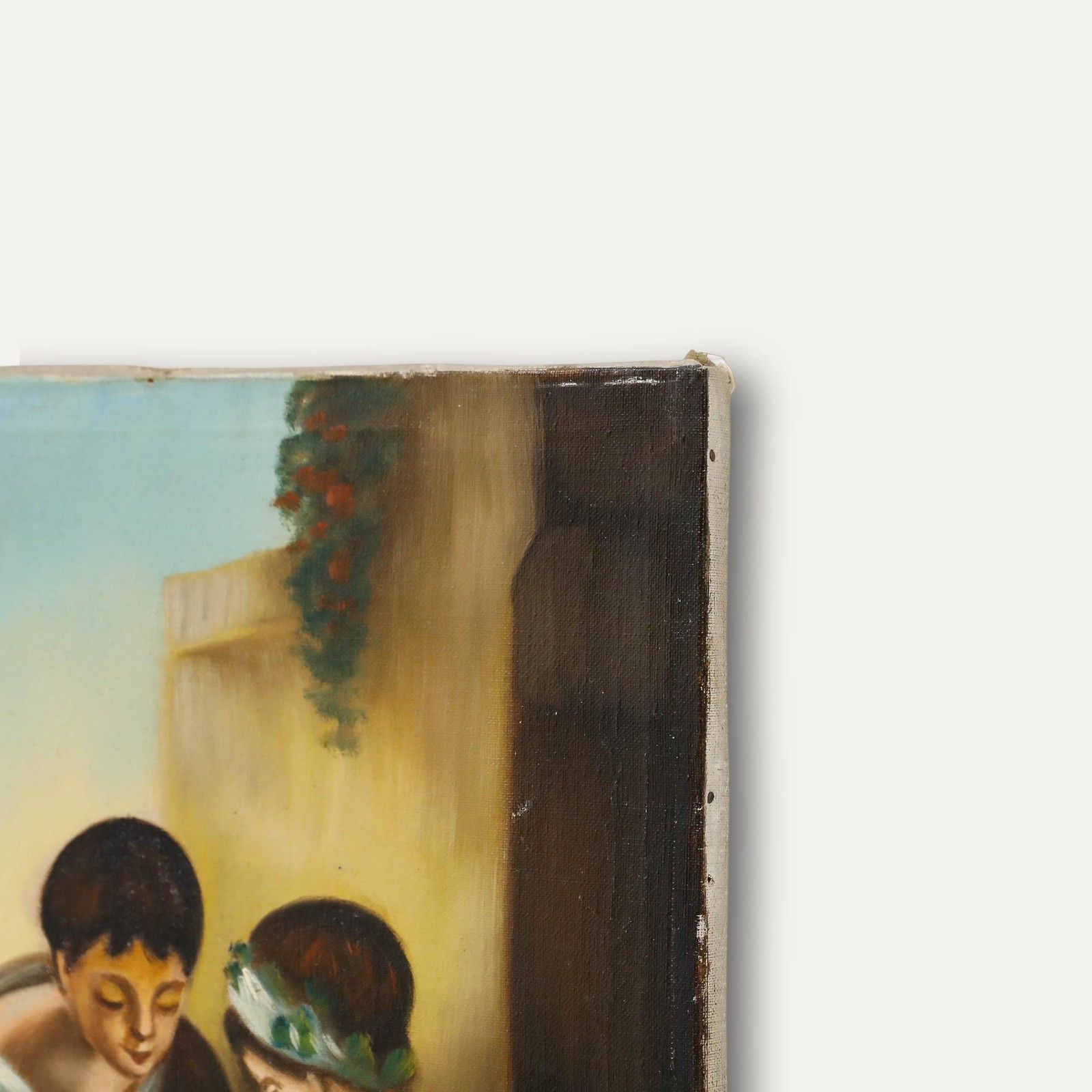 After Bartolome Esteban Murillo Early 20th Century Oil, Playing Dice photo 175.0