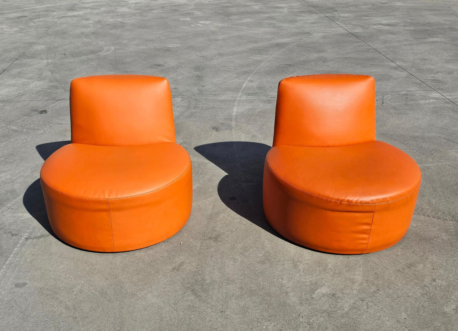 Pair Of Postmodern Chairs "Baobab" By Lievore Altherr Molina For Tacchini photo vinterior