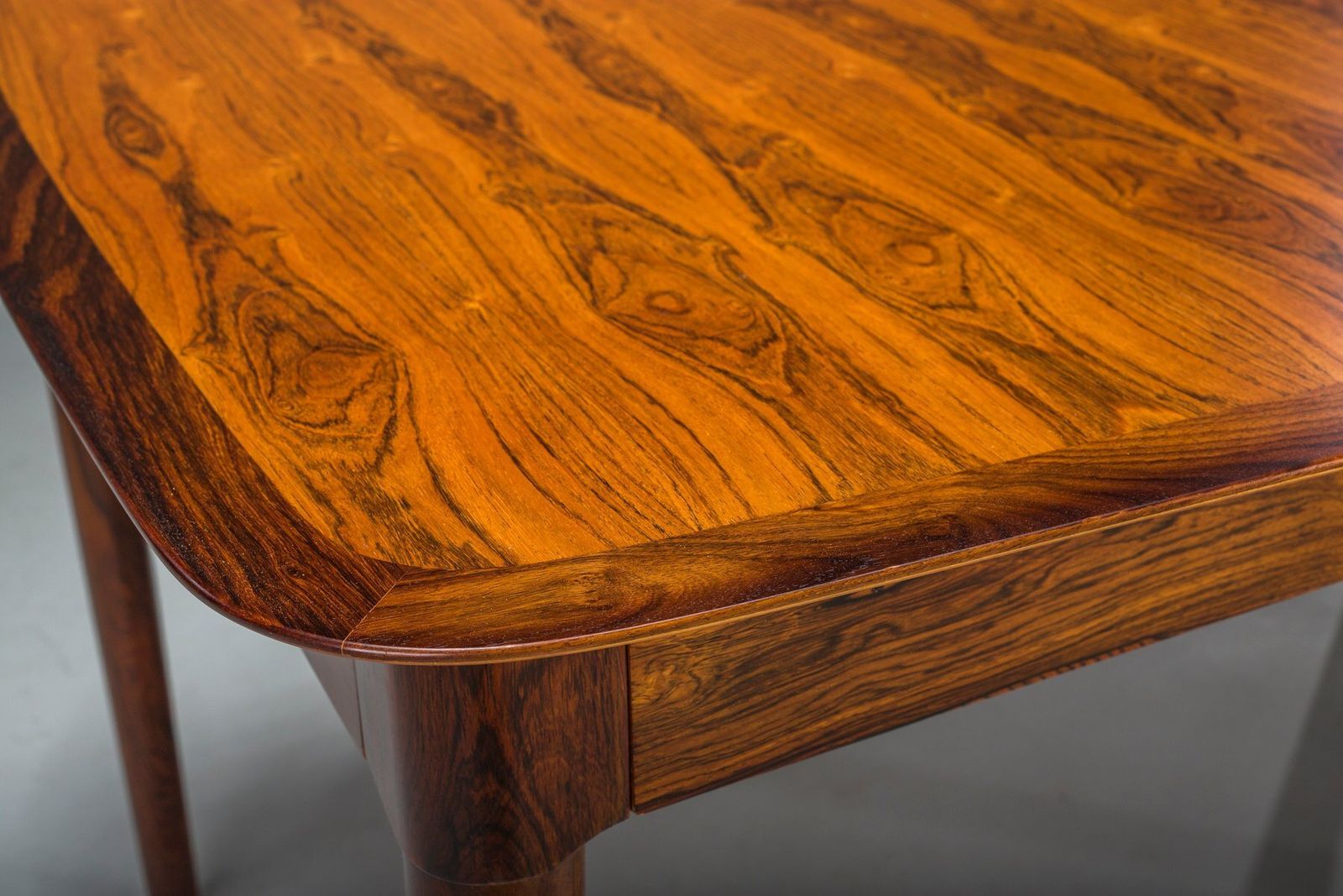 Mid Century Modern Rosewood Dining Table From Lübke, 1960s photo vintage