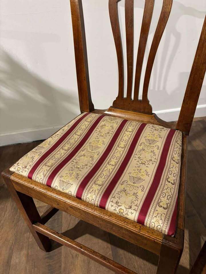 photo for sale Pair Of Georgian Mahogany Side Chairs