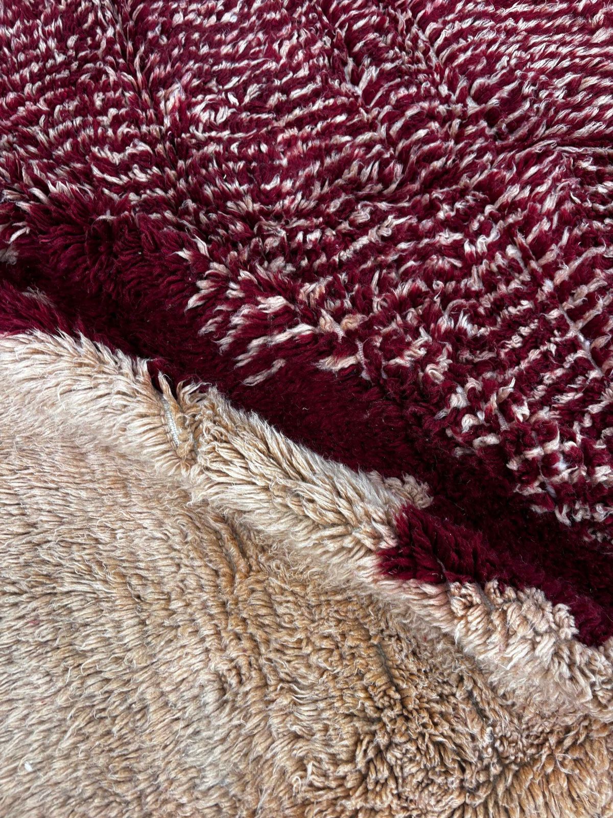 Modern Moroccan Mrirt Wool Rug 250x250 Cm – Abstract Handwoven Berber Carpet With Bold Colors Square Rug For Living Room photo 1241.0
