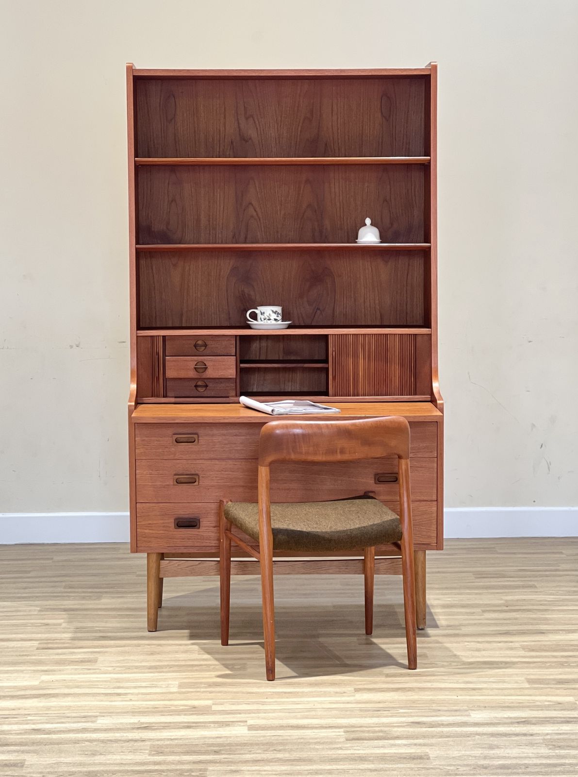 Desk And Bookcase By Johannes Sorth photo buy