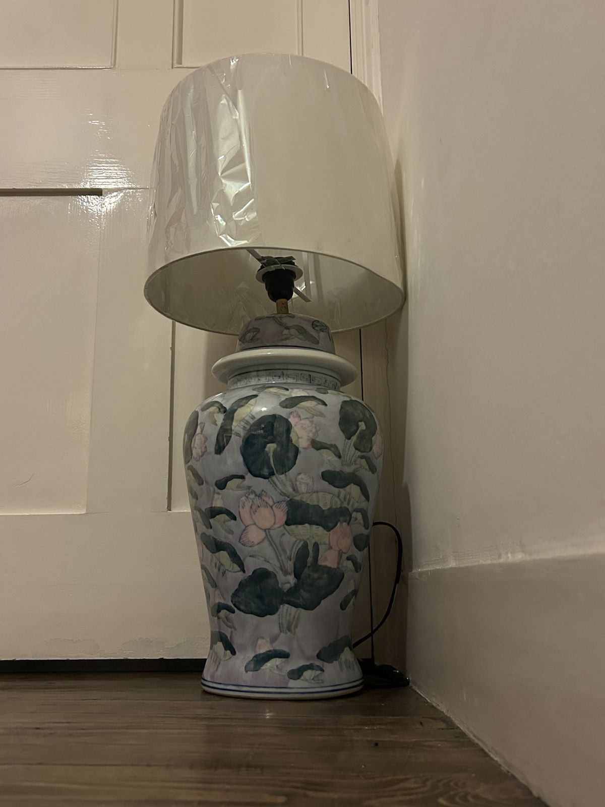 A Beautiful, Ornate Antique Table Lamp Originating From France photo furniture