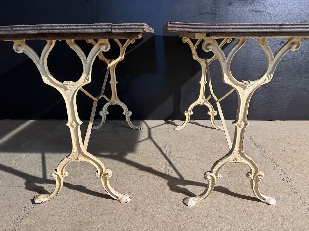 Pair French Bistro Tables photo vinterior